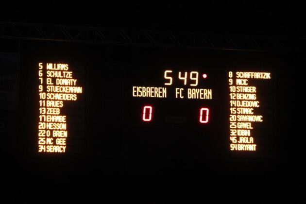 Hanse Game: EisbÃ¤ren Bremerhaven vs. FC Bayern MÃ¼nchen