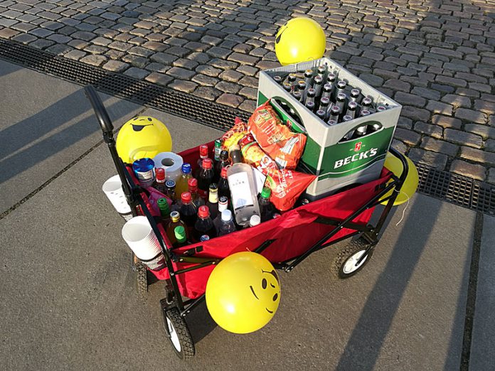 Bollerwagen für Kohltour